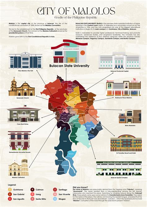 City of Malolos Map .